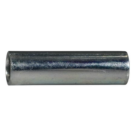 Midwest Fastener Round Spacer, Zinc Steel, 20 mm Overall Lg, 4 mm Inside Dia, 6 PK 930387